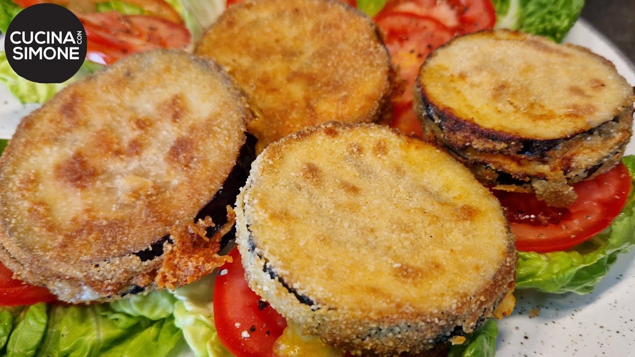Cotolette di Melanzane con friggitrice ad aria o Fritte