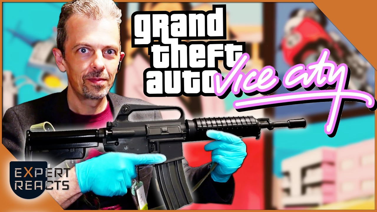 Firearms Expert Reacts to Grand Theft Auto: Vice City | EXP