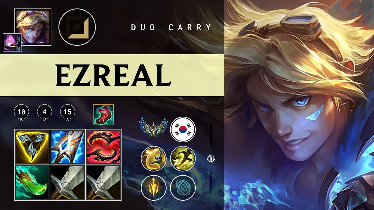 Ezreal ADC vs Corki - KR Challenger Patch 26.04