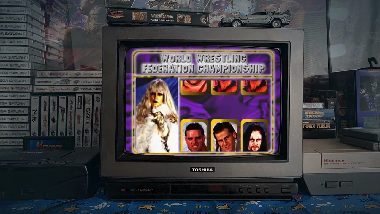 WWF In Your House Sega Saturn Nostalgia