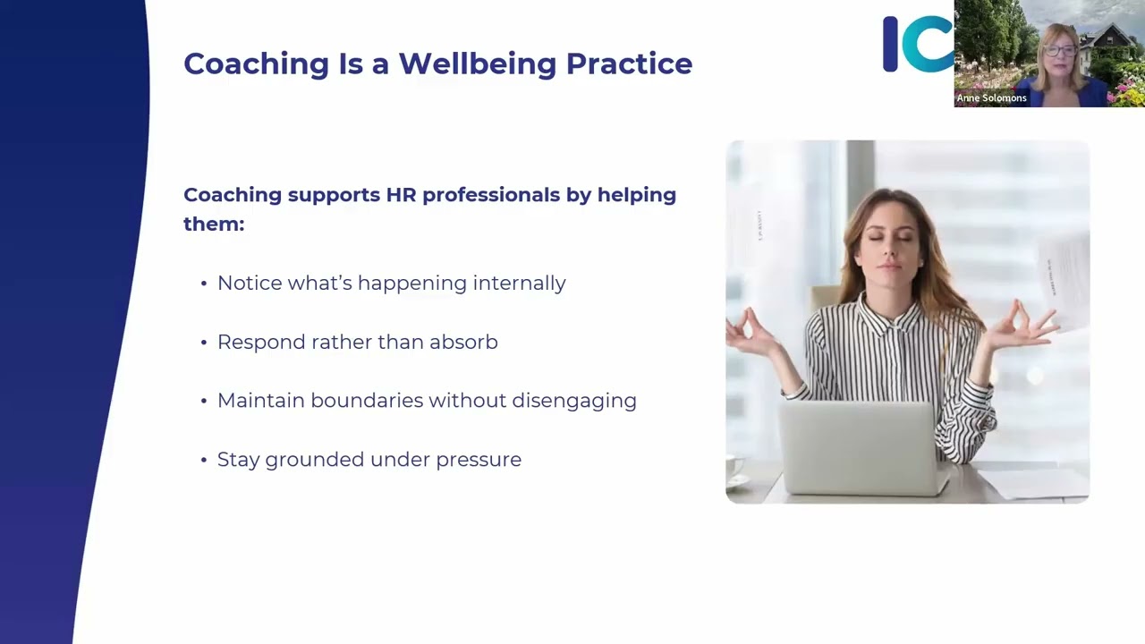 Coaching for HR: Well Being, Skills, and Career Growth