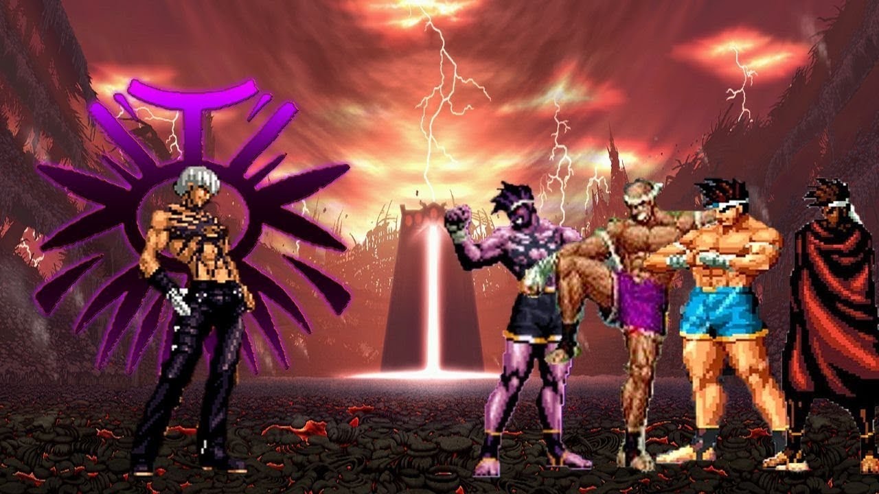 Mugen KOF CX Orochi K' Vs Joe Higashi Team