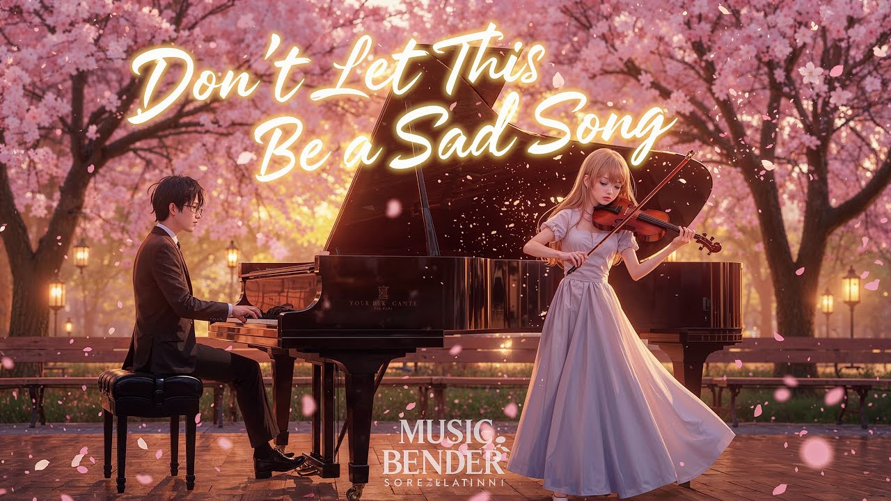 Don&rsquo;t Let This Be a Sad Song &mdash; Music Bender | Your Lie in April Unofficial Opening | Version 1