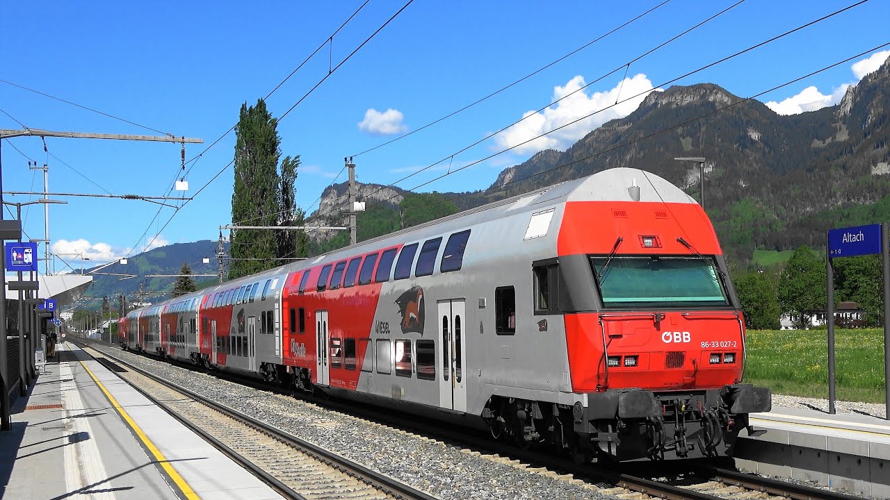 ‼Neu‼ ÖBB Bahnhaltestelle ALTACH in Vorarlberg/ Bahnverkehr & Impressionen vom neuer Haltestelle
