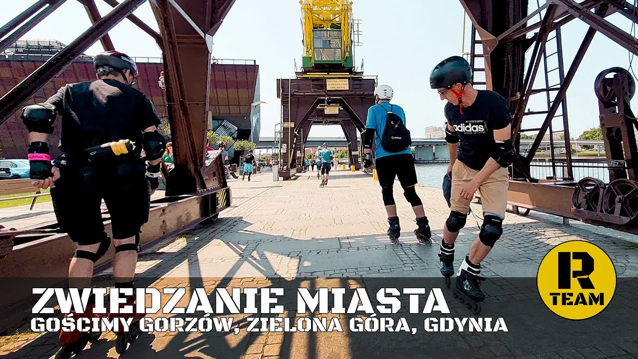 Zwiedzanie Szczecina na rolkach 2023