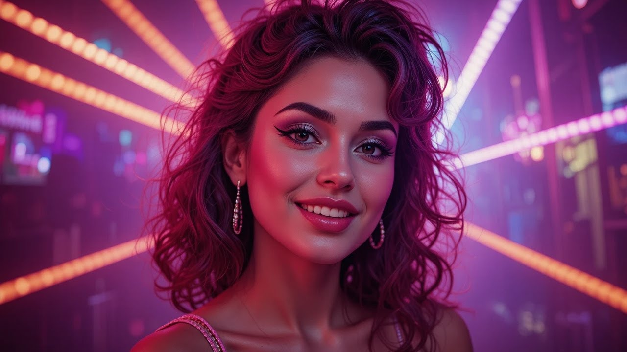 Neon Dreams & Dance Beats 🌈 Classic 80s Retro Night Music