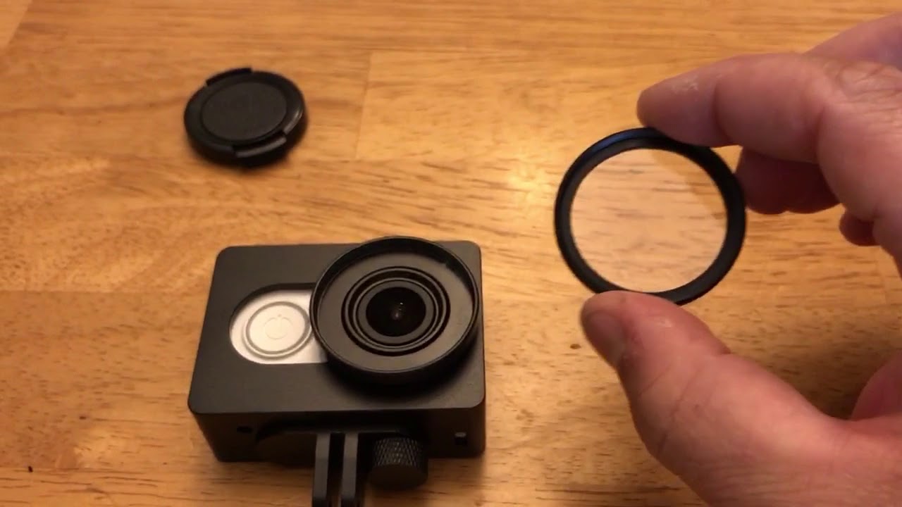 Gearbest aluminum case and accessories for Xiaomi Yi camera