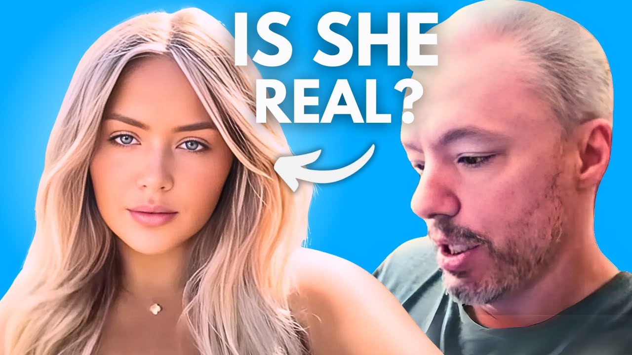 Influencer questions if hot online lover is real