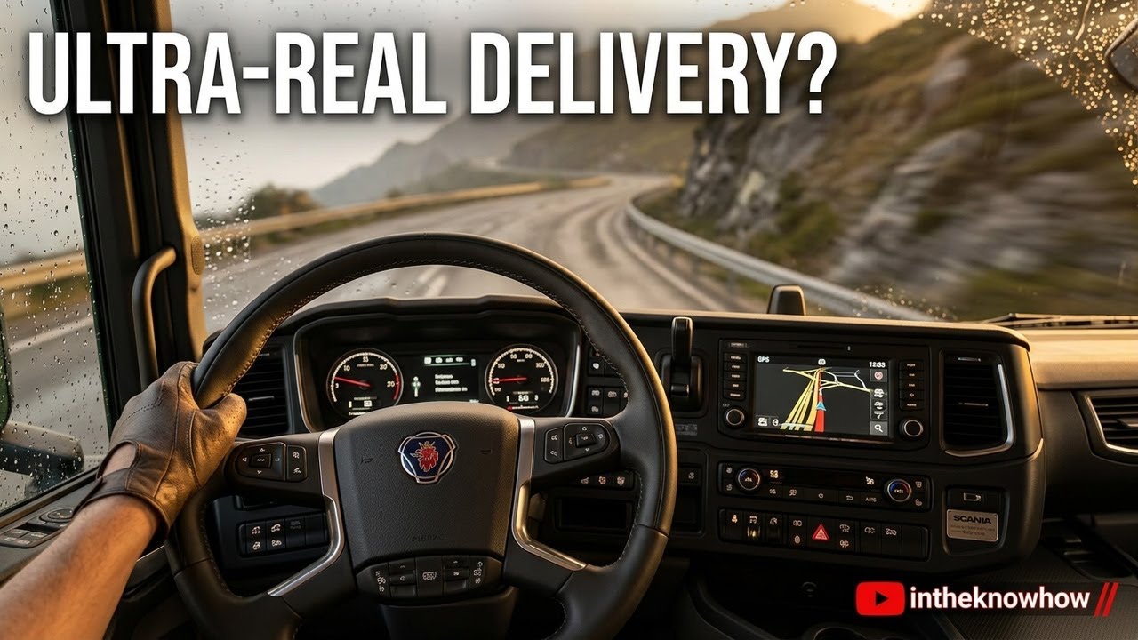 ASMR | Relaxing Delivery Day | Start to Finish | ETS2