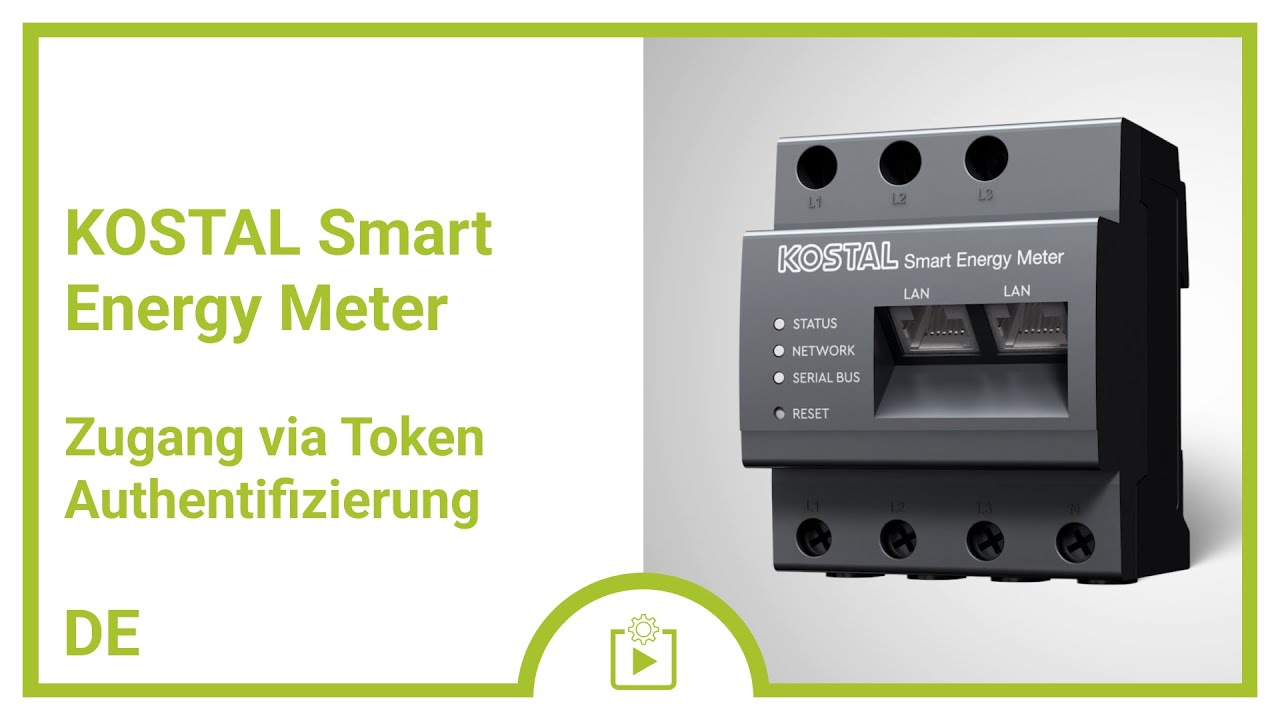 #Tutorial: Zugriff auf das KSEM via Token Authentifizierung | KOSTAL