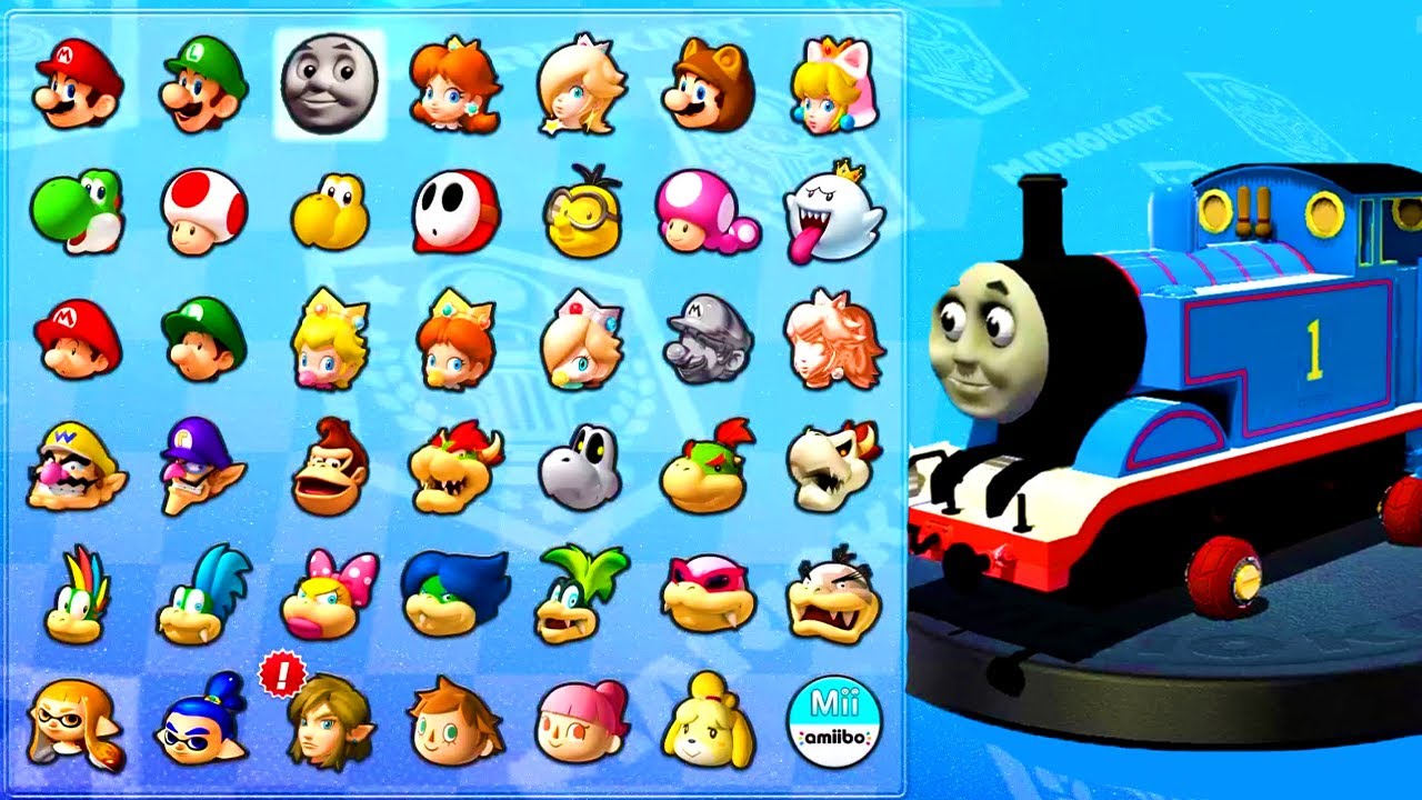 What If Thomas The Train Was in Mario Kart 8?