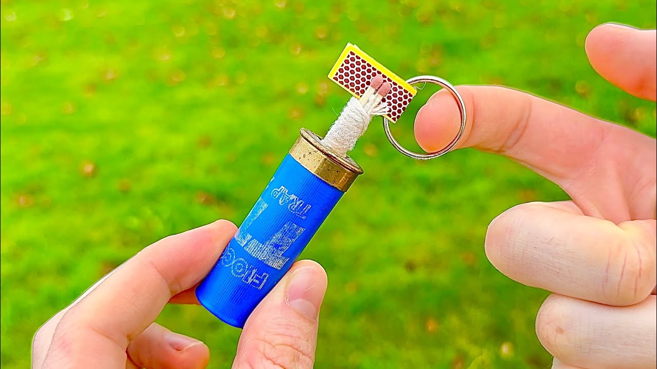 Making 12 Gauge Shotgun Shell Smoke Grenade