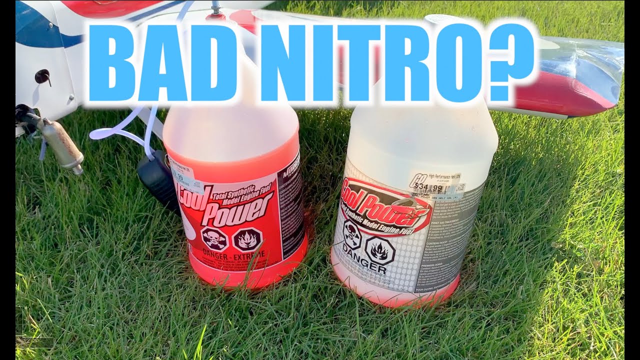 Nitro Motors and bad glow fuel - what bad fuel makes your motor do