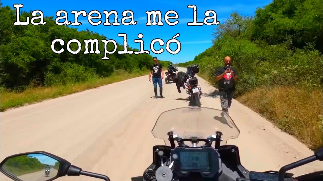 PUNTA INDIO POR TIERRA / PLAYA ATALAYA / CAMINOS RURALES EN MOTO.