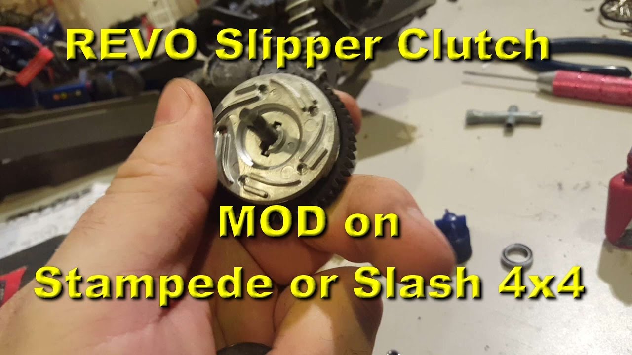 REVO Slipper Clutch MOD on Stampede or Slash 4x4