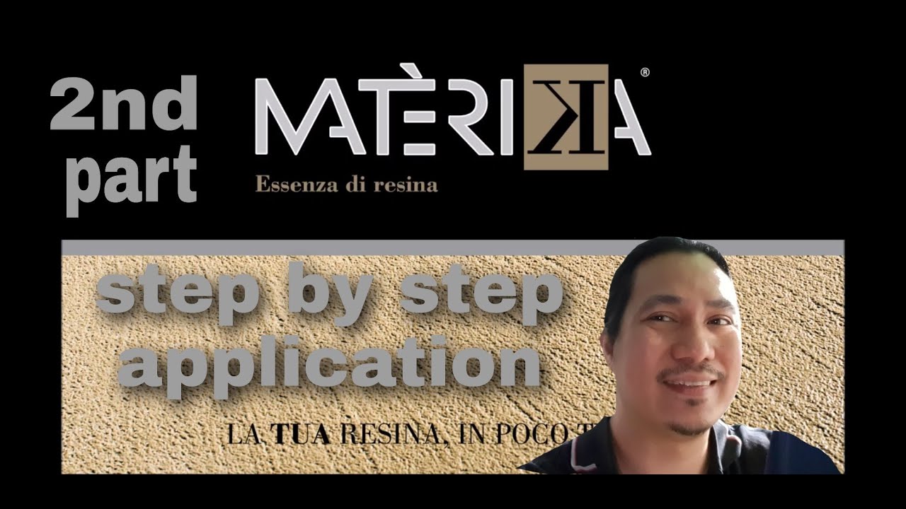 How to apply resin materika step by step (Time lapsed) 2nd part