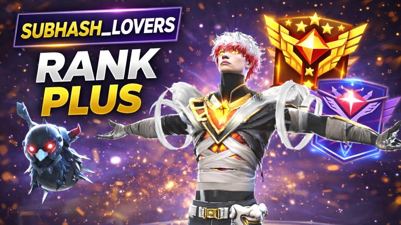 FREE FIRE LIVE 🔴Aaj HogaRANKER BRPUSH 🔥#FreeFireLive #FreeFireIndia #GamingLive #Booyah#YouTubeLive