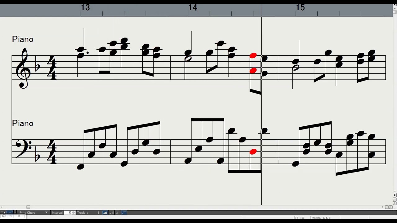 【Piano】Dragon Quest 7 Heavenly Village のどかな家並み
