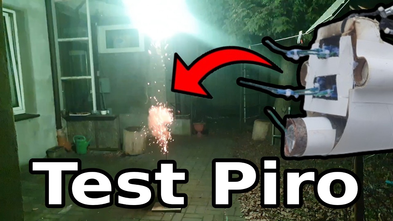 Test Piro z mojego Blastera!
