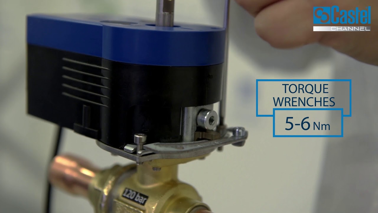 HOW TO…assemble actuator 24 V on 3-way ball valve 22 - 28 mm.