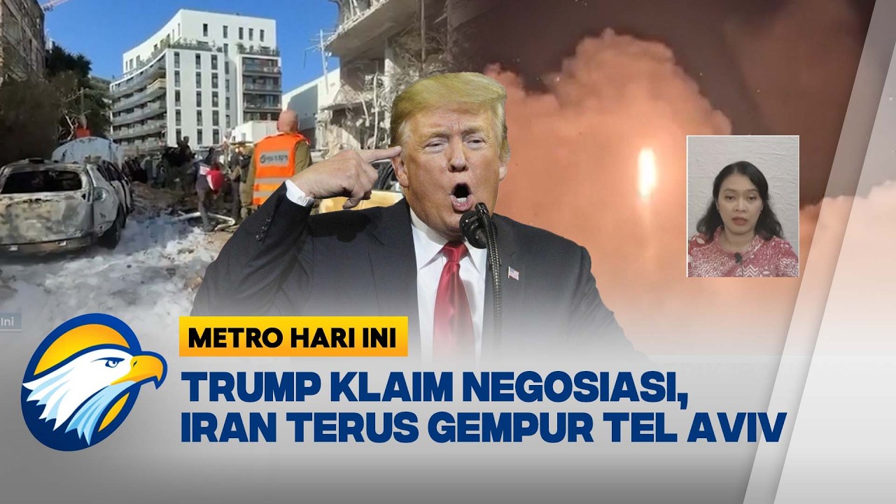 SITUASI TERKINI PERANG IRAN VS ISRAEL - AS, KLAIM NEGOSIASI TRUMP DIBANTAH | Metro Hari ini