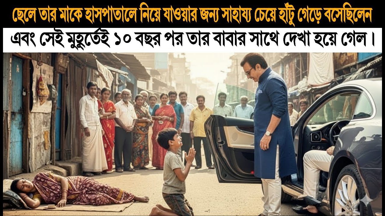 মায়ের চিকিৎসার জন্য কোটিপতির কাছে মাথা নত করল ছেলে - ১০ বছর পর বাবাকে খুঁজে পেল!