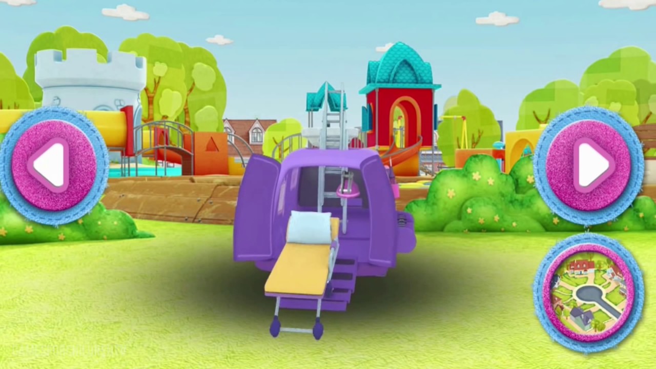 Doc McStuffins - Full Game of The Mobile - Walkthrough - Disney Jr. Game in English