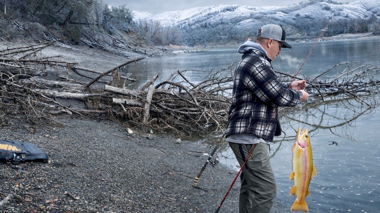 Fishing Lake Del Valle for Winter Trout! #fishing