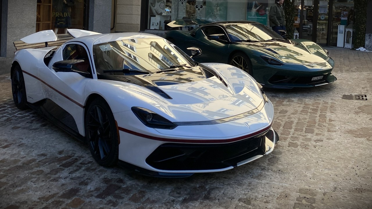 Carspotting during The ICE St. Moritz | DAY 1| MC12, Agera R, Countach, RUF, Gemballa & More!