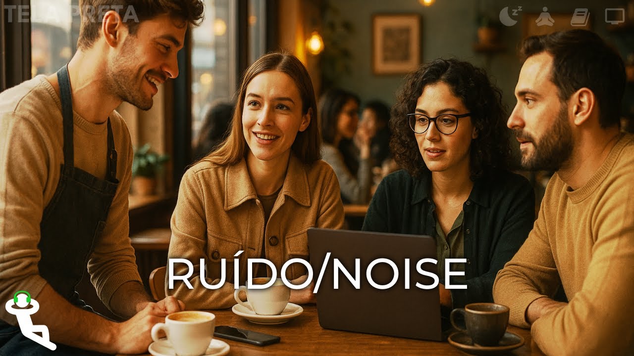 La Banda Sonora Perfecta para Estudiar: Café, Conversaciones y Creatividad | ruido asmr
