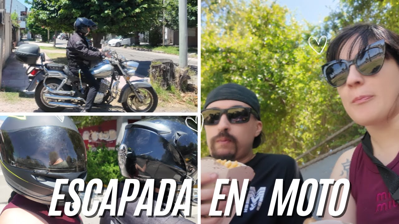 Escapada en moto en pareja 🏍️ De Haedo a San Fernando | Viajar para desconectar
