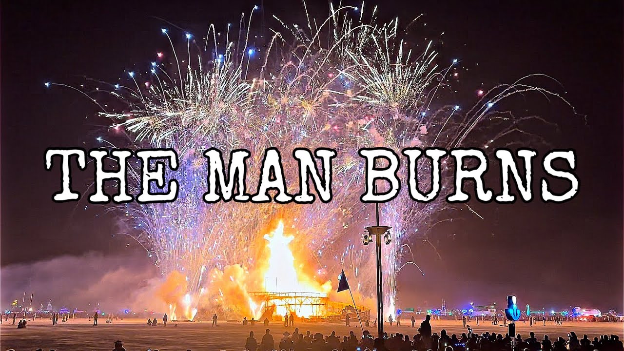 BURNING MAN 2025 LET THE MAN BURN! #burningman2025 #burningmanfestival 