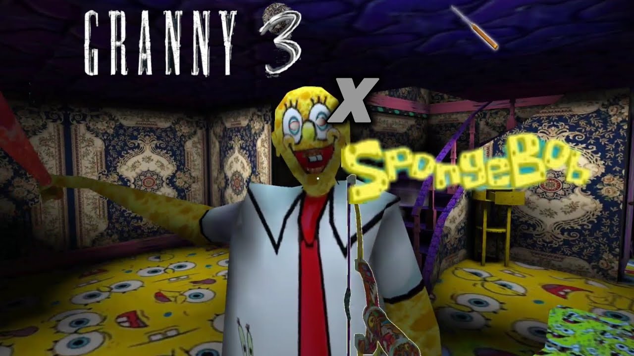 Granny 3 spongebob v1.0 full gameplay 