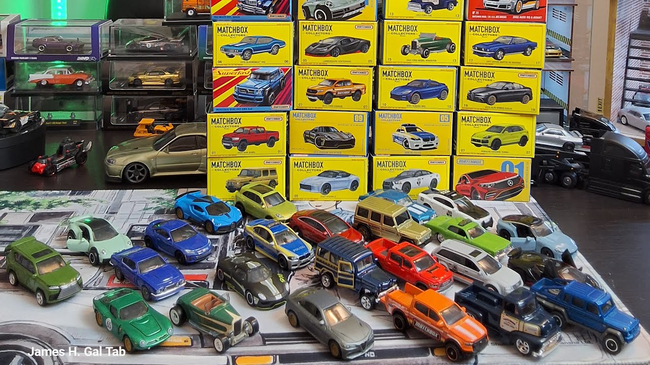 Unboxing all my Matchbox Collectors with a Secret! 