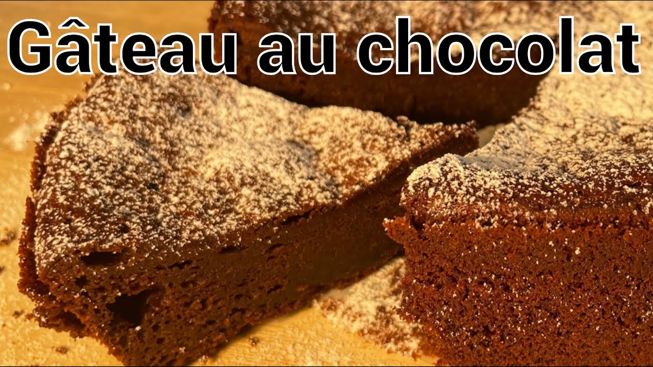 The way to make a French chocolate cake. #gateauchocolat #gâteau #howtomake