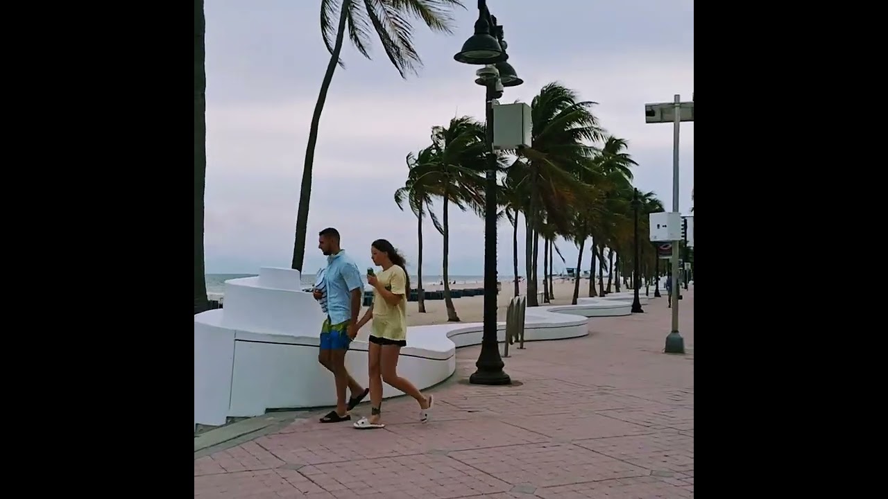 Las Olas Beach.                                          Fort Lauderdale.  Florida. 
