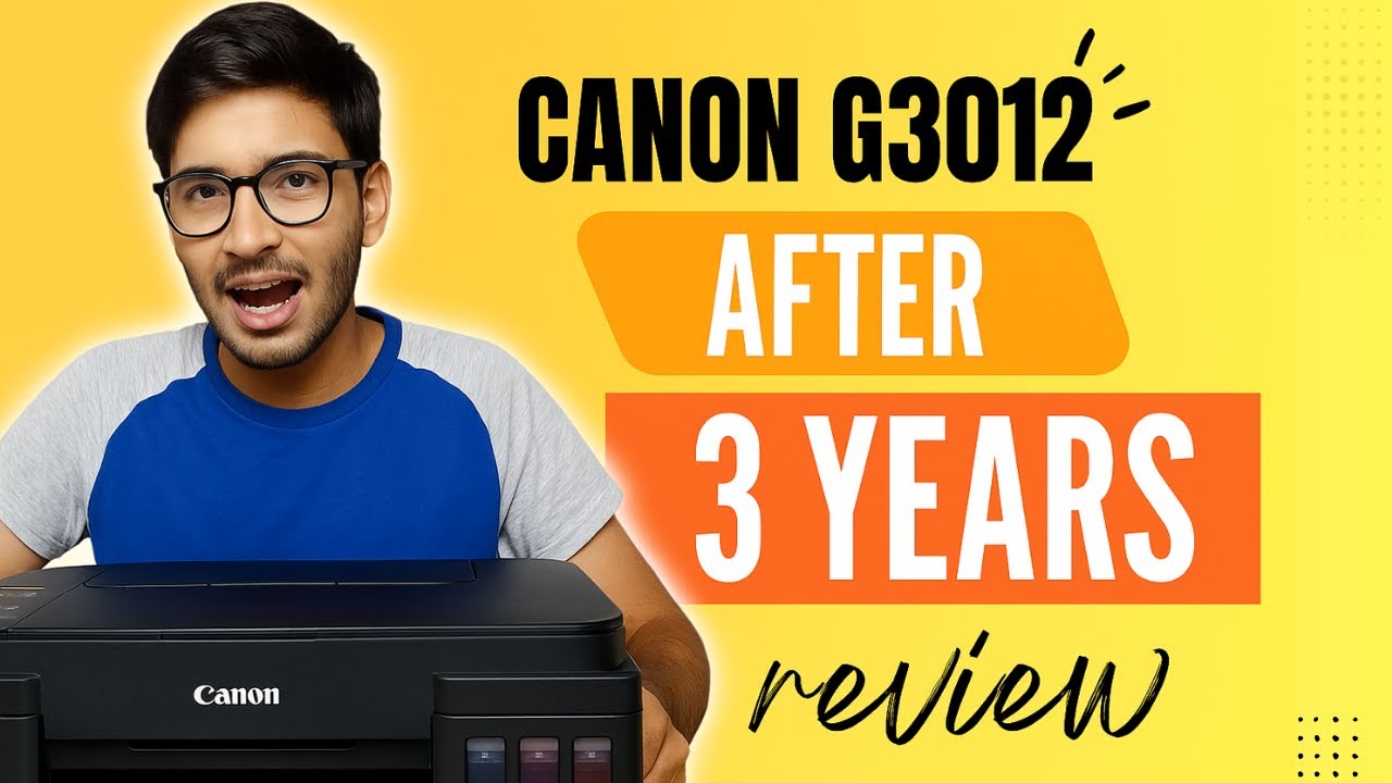 Canon G3012 Printer Review After 3 Years | Honest Feedback!