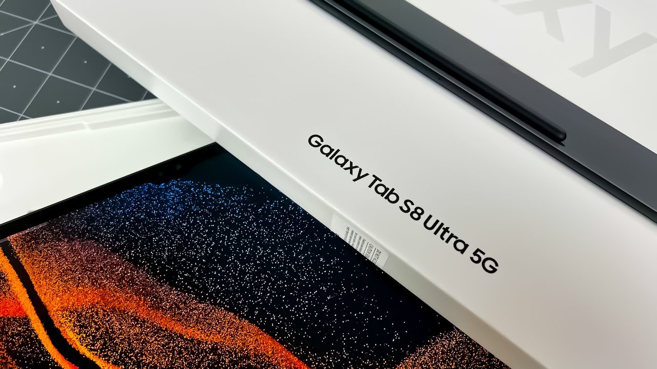 Galaxy Tab S8 Ultra 😍 Das größte Tablet 😍 Unboxing/Deutsch
