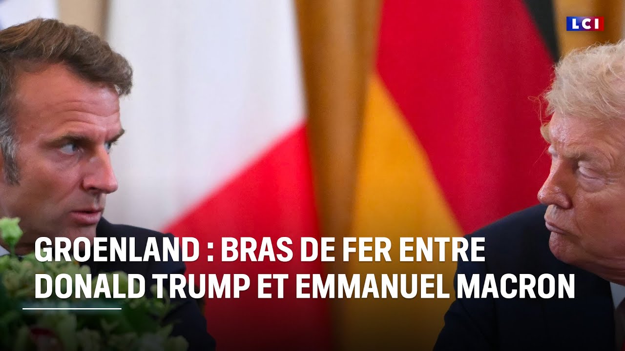 Groenland : bras de fer entre Emmanuel Macron et Donald Trump｜LCI