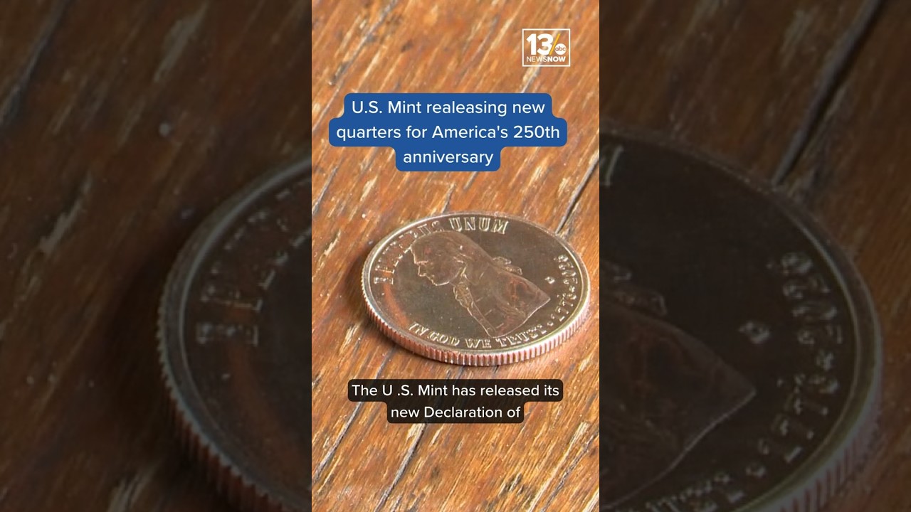 The U.S. Mint is releasing Declaration of Independence quarters