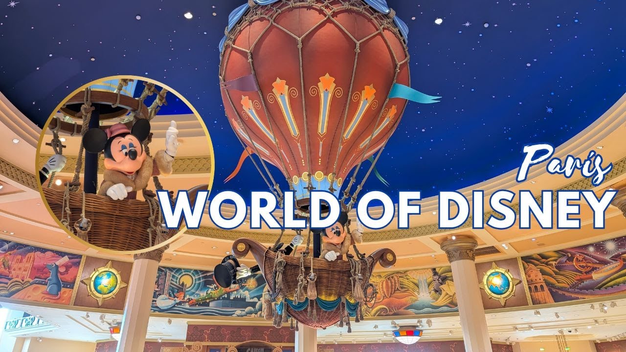 Recorriendo el paraíso de productos Disney 😍: World of Disney, Disneyland Paris | Katia M