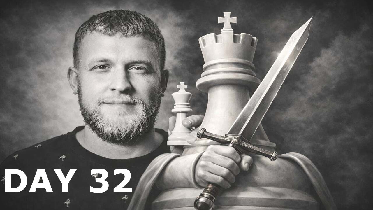 MAT PIONEM? - Od zera do szachowego MISTRZA DAY 32
