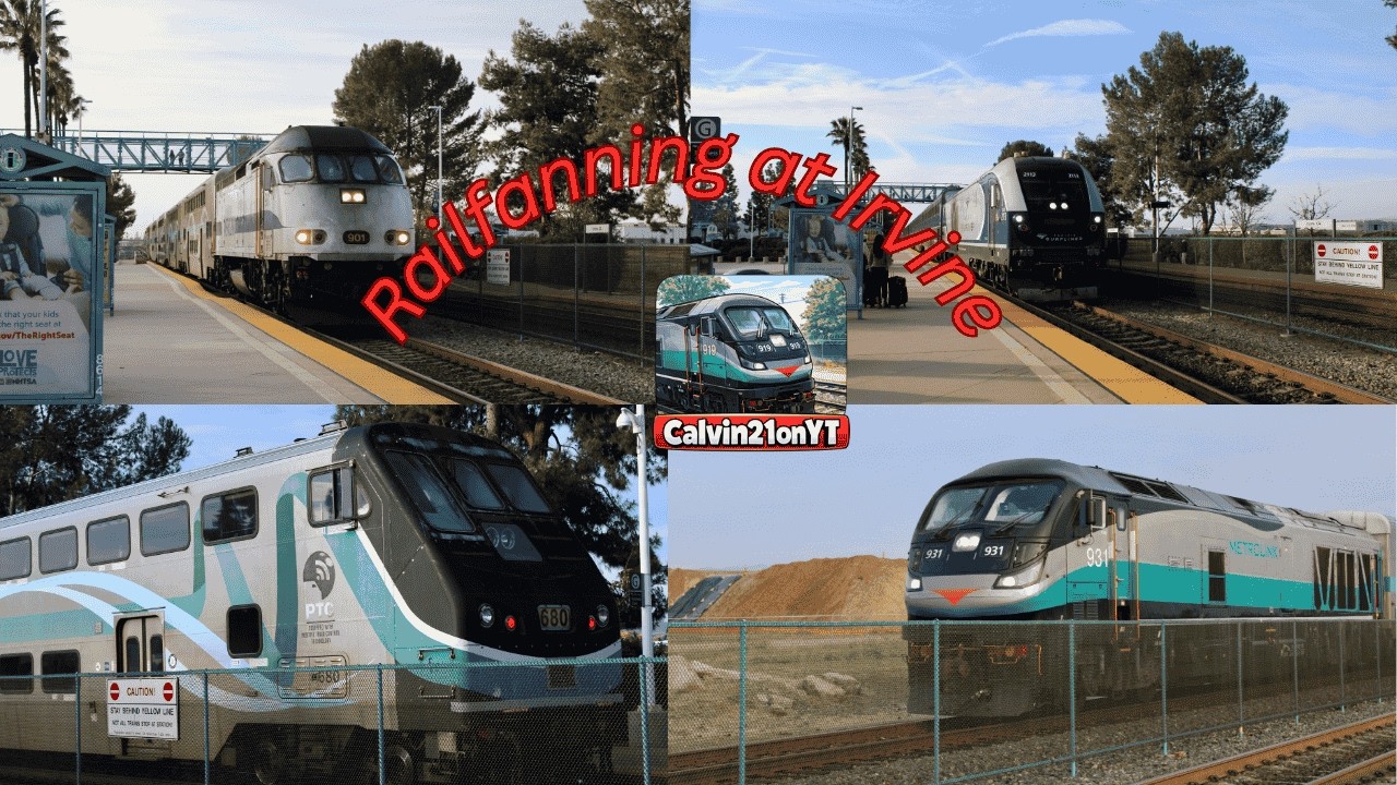Railfanning at Irvine