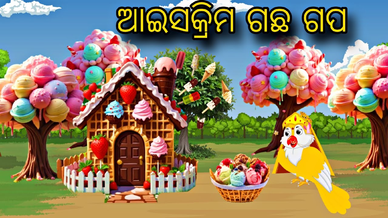 Ice cream gacha gapa \\ odia stories \\ odia gapa \\ tiki chadhei gapa \\ chadhei gapa\ moral kahani