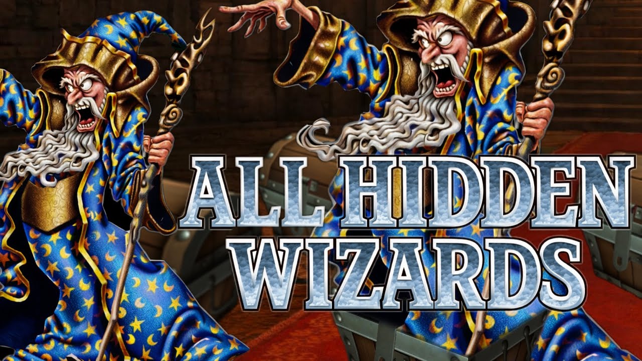 MAXIMO Ghosts to Glory: All Hidden Wizards