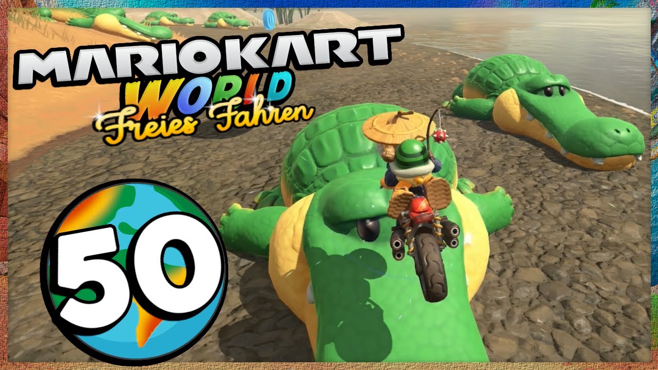 Crocodile-Run 🏁 Mario Kart World | Part:50