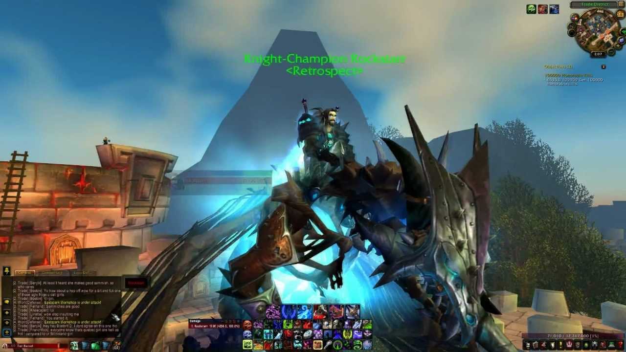 Canadians fight in WoW, PVP Nerd raging in Retrospect vent ft Rockstar and Rollinz