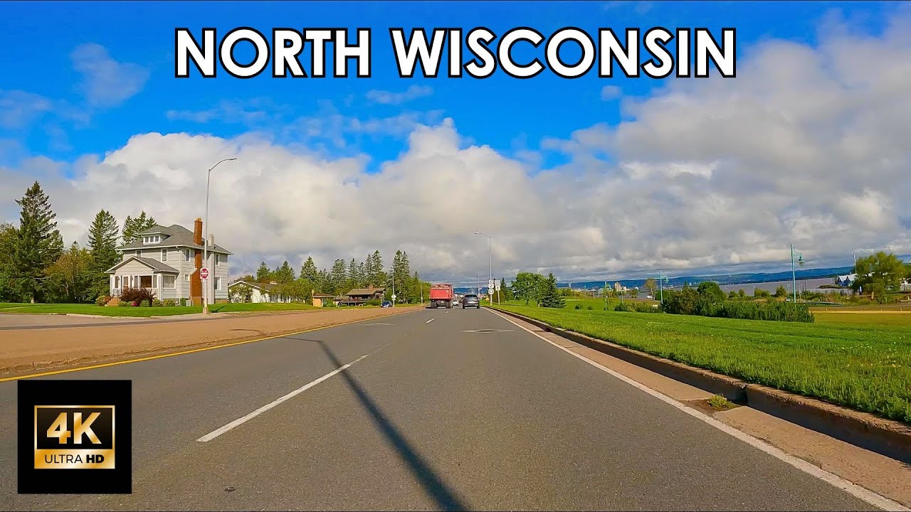 South Lake Superior coast in North Wisconsin 4K drive | S11 E5