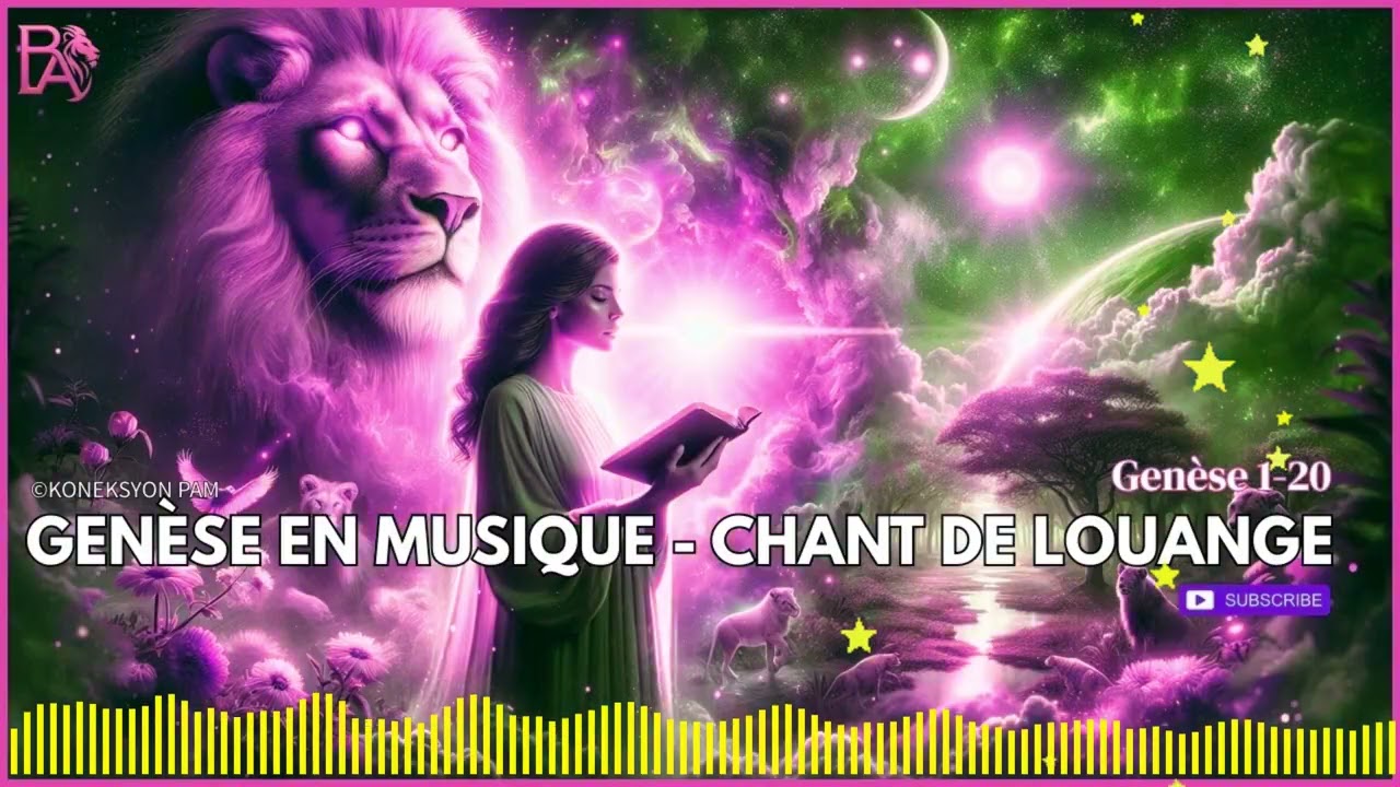🌍📖 Livre de la Genèse en Musique – Chants de la Création 🎵 Louange & Espérance ✨🙏
