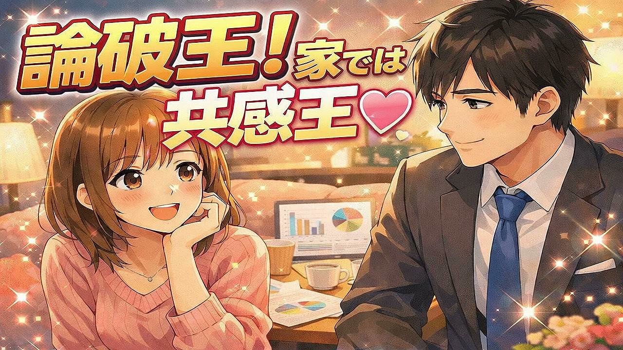 論破王！家では共感王♡ | Debate King Outside, Empathy King at Home【Cute J-Pop Song】